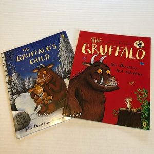 The Gruffalo & The Gruffalo’s Child.  Kids books. Like New Condition.